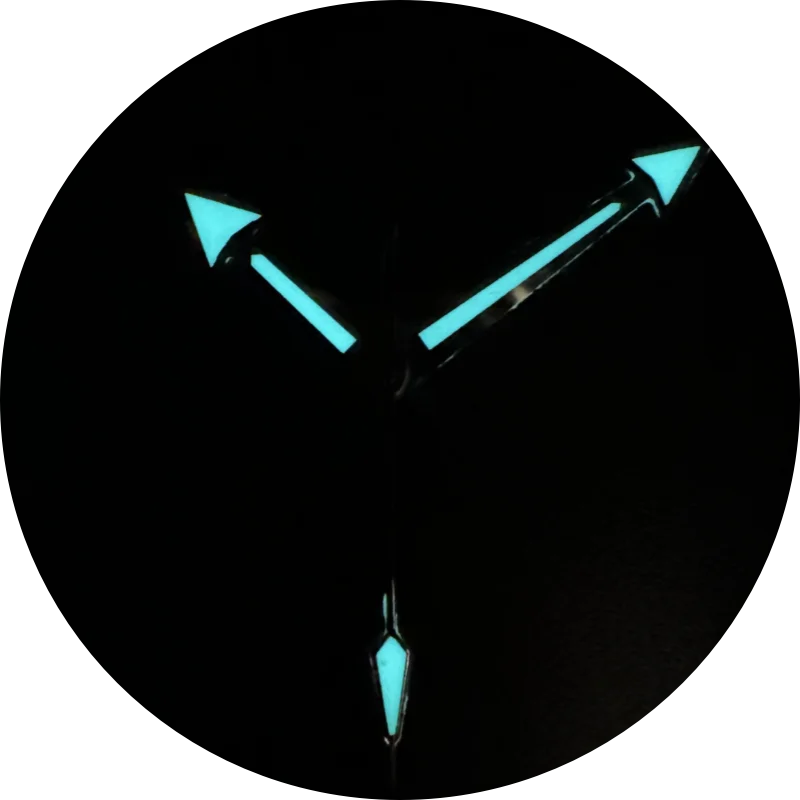 NEW Quality Sea 600 Style Watch Hands With C3 Bgw9 Green Blue Luminescent For Nh35 Nh36 Movement Skx007 Case 28.5mm Dial Index