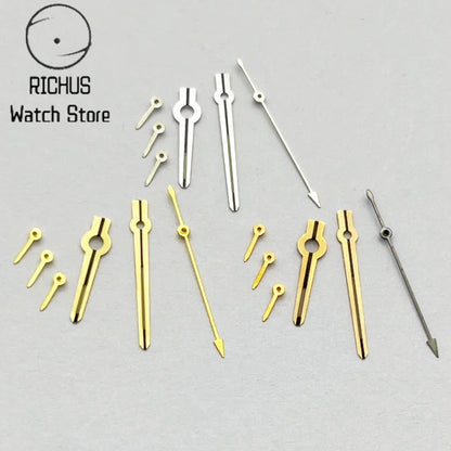 VK63 Watch Hands Silver/Gold/RoseGold Blue Luminous Fit VK63 Quartz 6-Hands Movement Watch Accessories