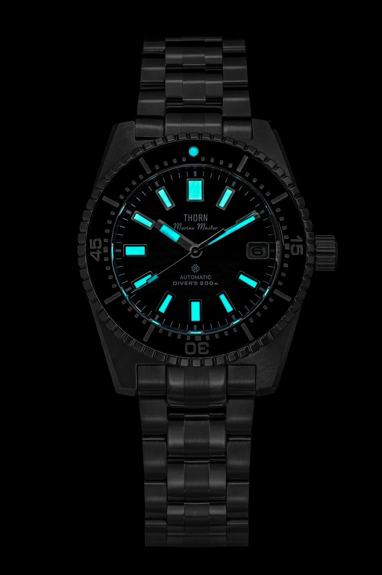 THORN SHY042  NH35A Movement Sailing Diver 40MM BGW9 Lume Sapphire Glass back 20bar
