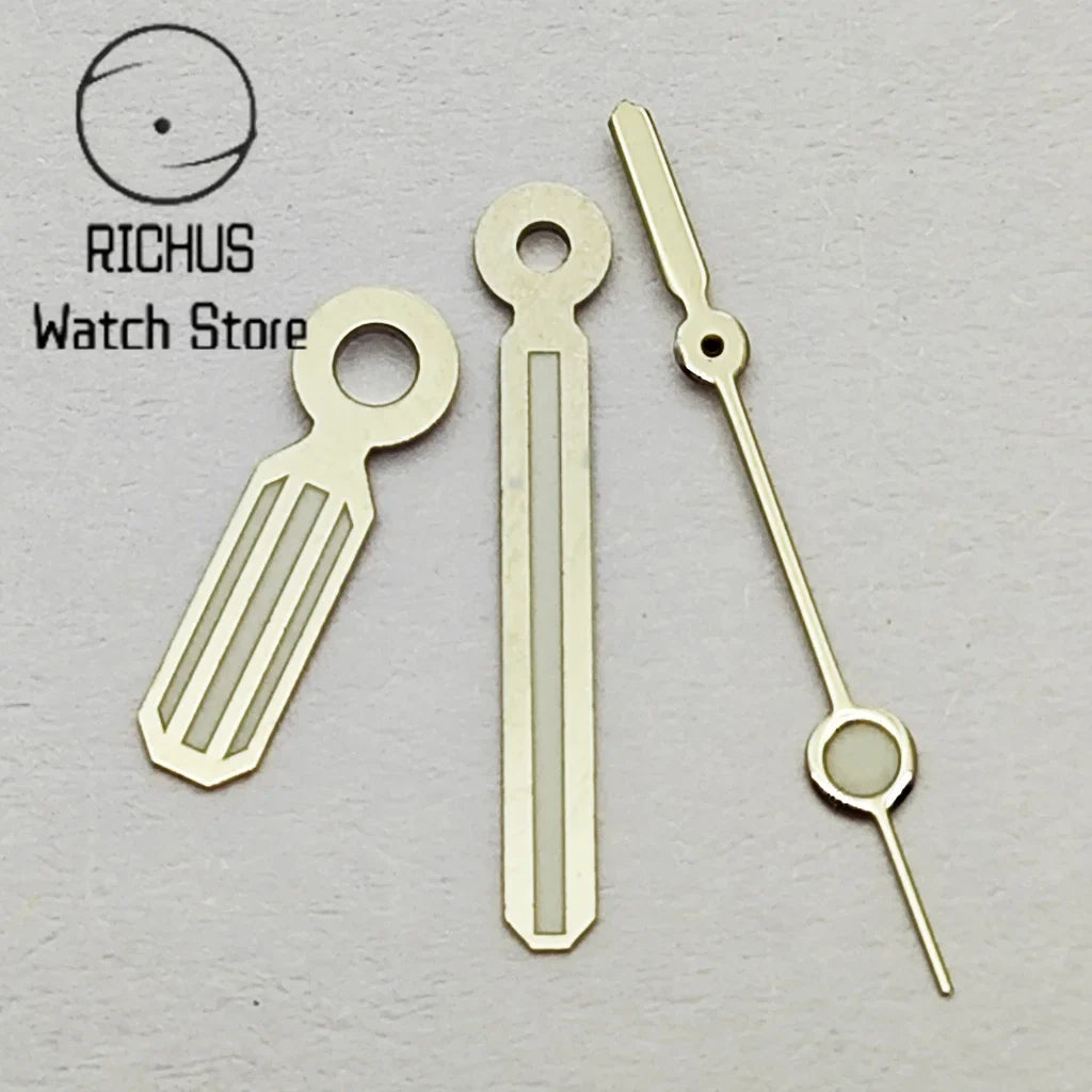 wide Watch Hands Green Luminous Hands Fit NH35 NH36 ETA 2824 2836 pt5000 Miyota8205 8215 821A Mingzhu DG2813 3804 Movement