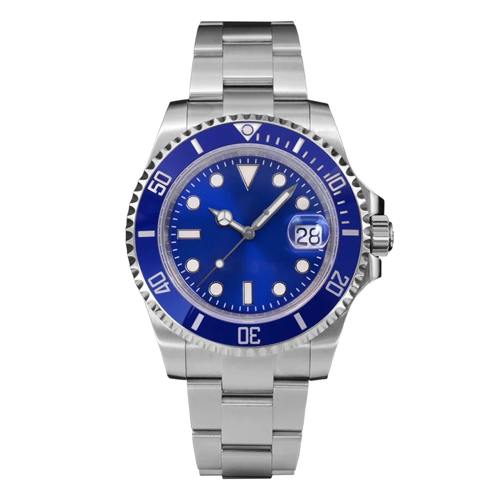 San Martin SUB Diver Sn0019G 41mm Water Ghost PT5000 SW200 Automatic AR Sapphire 20Bar BGW-9 Luminous