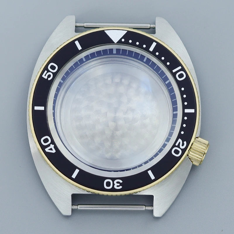 41mm NH35 Watch Case Stainless Steel Accessories For NH35 NH34 Mod Abalone NH36 NH70 Movement 28.5mm Dial Sapphire Crystal Glass