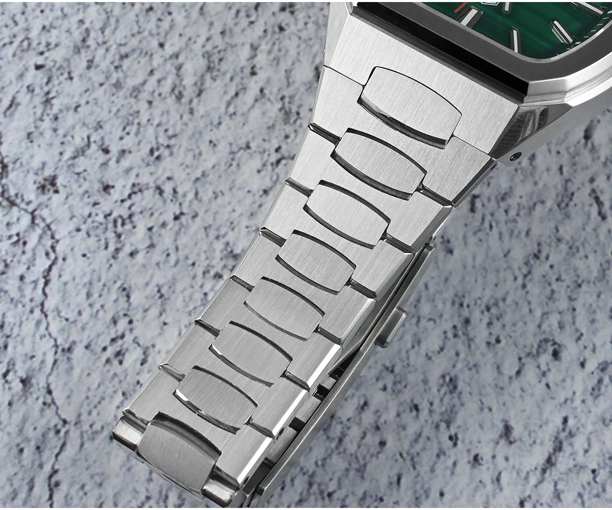 San Martin Dress Watch SN0145 39.5mm Tonneau Luxury Mineral Dial  PT5000 SW200 Automatic AR Sapphire Luminous