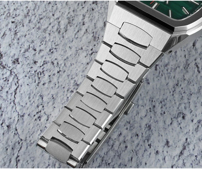 San Martin Dress Watch SN0145 39.5mm Tonneau Luxury Mineral Dial  PT5000 SW200 Automatic AR Sapphire Luminous