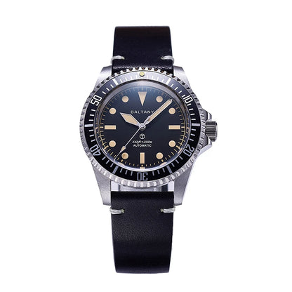 Baltany 39MM Dive Watch Man S3075 MilSubmariner Homage Watch  20Bar Waterproof Stainless Steel Bracelect NH38 Auto Sports Watch