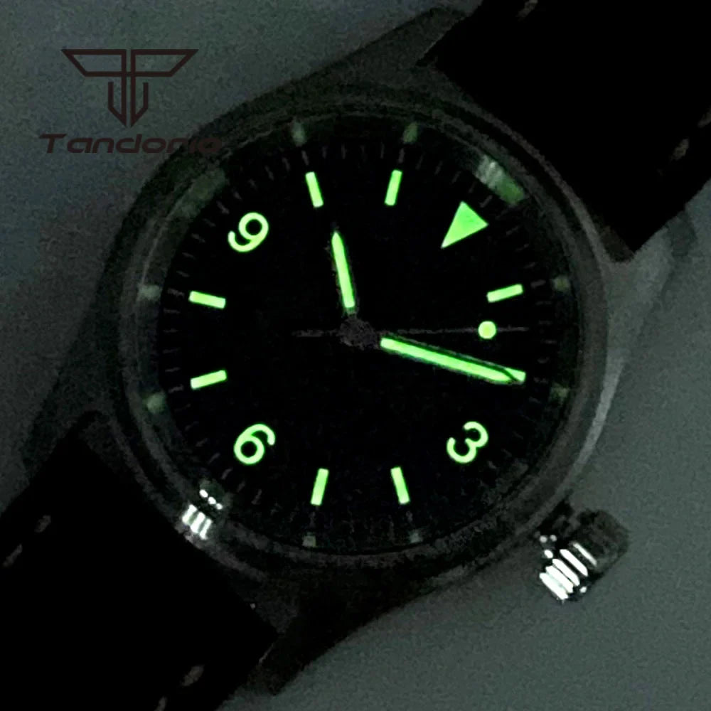 Tandorio 36mm Pilot Watch TD140B PT5000 NH35A Movement 20bar Sapphire