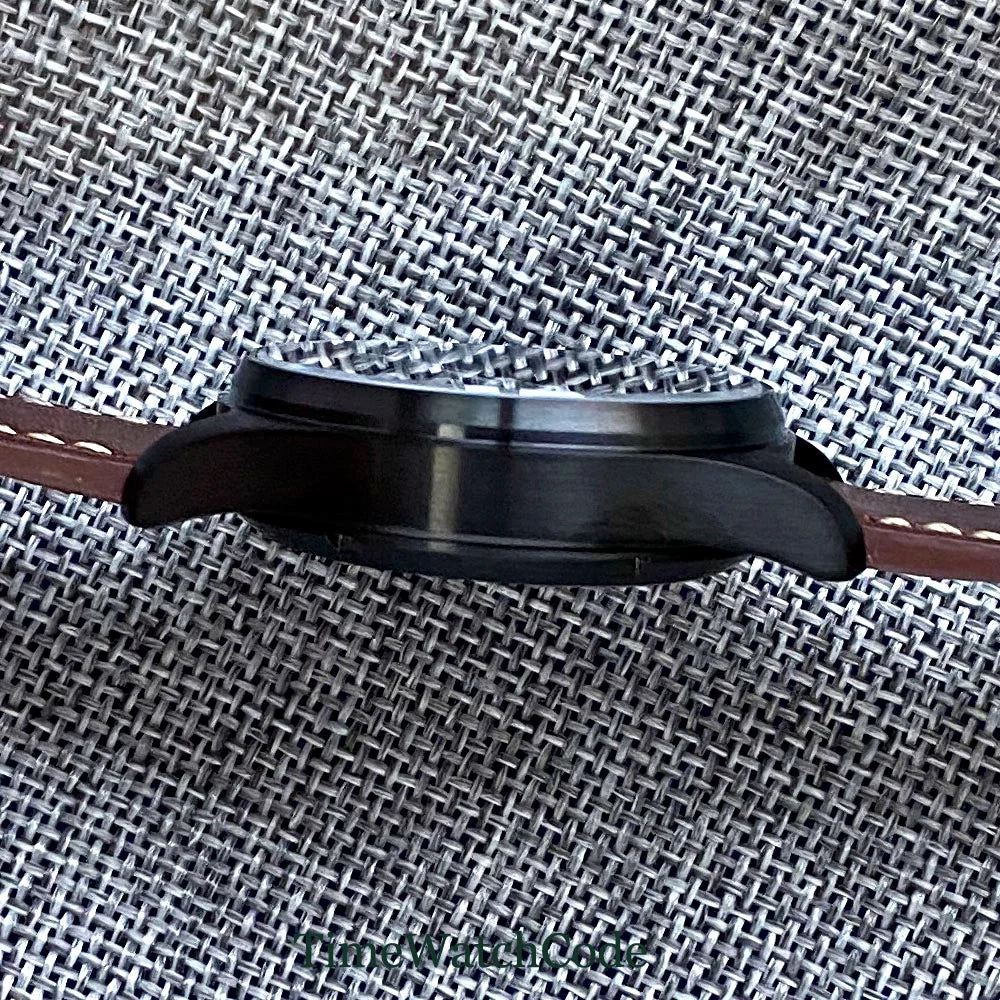 Tandorio Automatic Pilot Watch PVD Plating 39mm NH35 PT5000 20bar Sapphire TD128