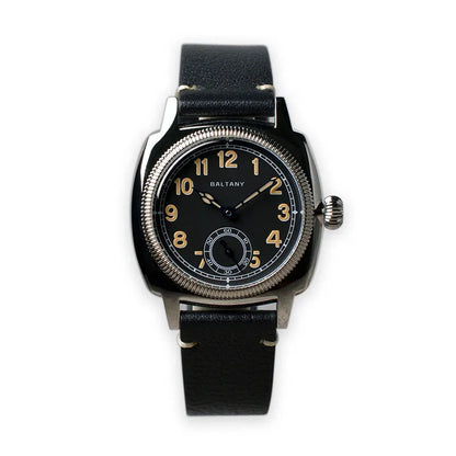 Baltany 1926 Vintage Dress Wristwatches S4036 Square Case Sub Seconds Luminou 20ATM Stainless Steel Automatic Mechanical Watches