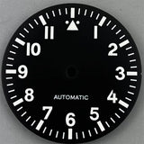 29mm Watch Dial White Black Blue Dial Green Luminous Fit NH35 NH36 ETA2824 Mingzhu DG2813 Miyota8215 PT5000 Movement