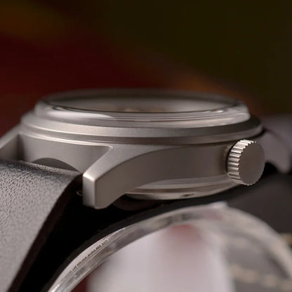 Custom logo watch Baltany S2025 D12 Retro Military Watch 36mm Swiss Luminous 10ATM Seagull  ST1701 Mechanical Watch