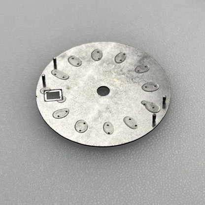 28.5mm Watch Dial Metallic Texture Surface DIY Log Dial BGW9 Blue Green Luminous Watch Faces Watch Accessories for NH35 Movement