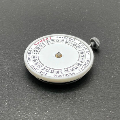 Genuine Miyota 8285 Automatic Mechanical Movement Mod Day-Date Watch Mechanism with Week at 12:00/Date at 3:00 O'clock 21 Jewels