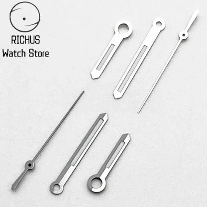 NH35 Hands Silver/Blue Watch Hands Fit NH35 NH36 PT5000 ETA2836 2824 DG2813 3804 Miyota8215 8205 821A Movement Watch Accessories