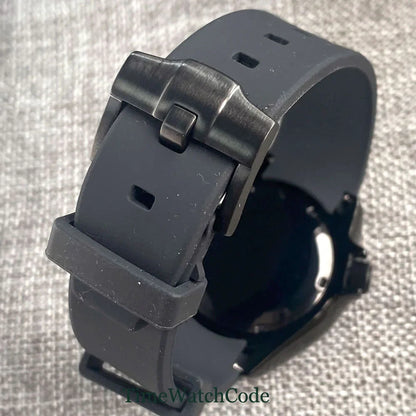 Tandorio 41mm 20ATM Diver Automatic Watch NH36 Sapphire Date TD269 PVD Yacht Watch