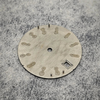 28.5mm NH35 Watch Dial Vertical Wave Stripe Pattern Watch Faces BGW9/C3 Luminous Surface Accessories for NH35/NH36/4R/6R Movement