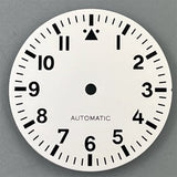 29mm Watch Dial White Black Blue Dial Green Luminous Fit NH35 NH36 ETA2824 Mingzhu DG2813 Miyota8215 PT5000 Movement