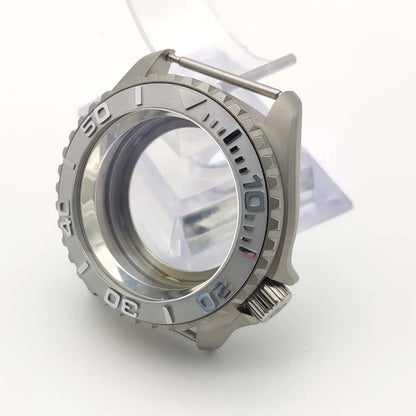 Yacht Master Case 42MM for NH35 NH36 Movement Sapphire crystal stainless steel case Watch Accessories SKX007