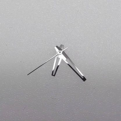 Green Luminous Watch Hands with Red/blue Second Needle for Men's Watch Replacement Accessories Fit NH35/NH36/4R Movement