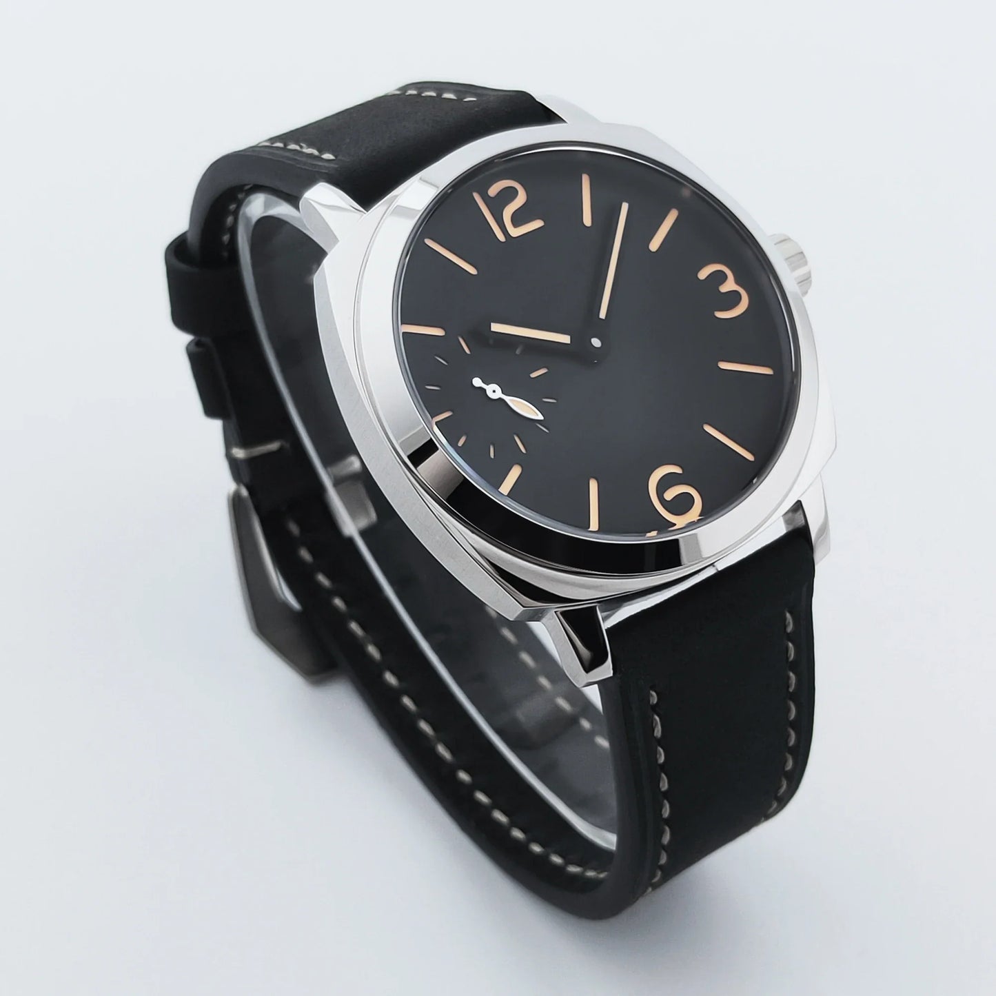 Radiomir Watch 42mm Corgeut 6029 dress st3600 hand winding Sub Second sapphire glass back