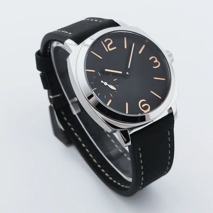 Radiomir Watch 42mm Corgeut 6029 dress st3600 hand winding Sub Second sapphire glass back