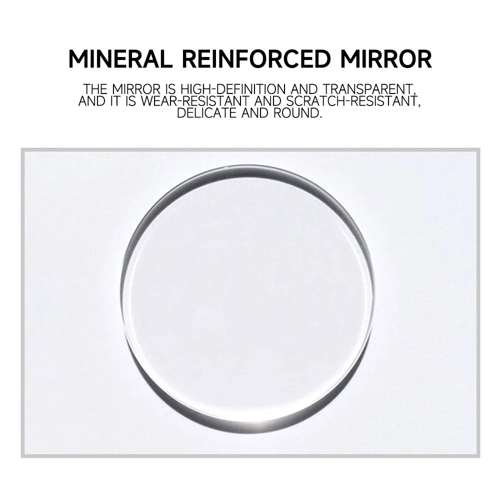 Corgeut 9003 Chronograph Watch 41mm Date Month MIYOTA OS00 Quartz Sapphire 3ATM