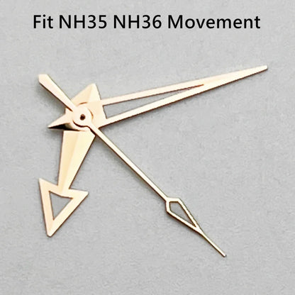 Arrow Watch Hands Silver/Blue/Gold Fit NH35 NH36 PT5000 ETA2836 2824 DG2813 3804 Miyota8215 8205 821A Movement Watch Accessories