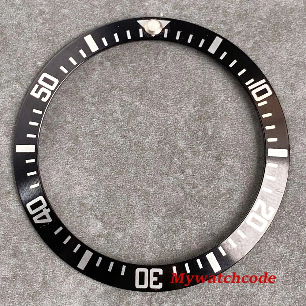 38mm x 30.5mm Black Red Purple Bezel Insert Replacement Part For 40mm GMT SUB SKX 007 Mens Watch Accessories Case Ring