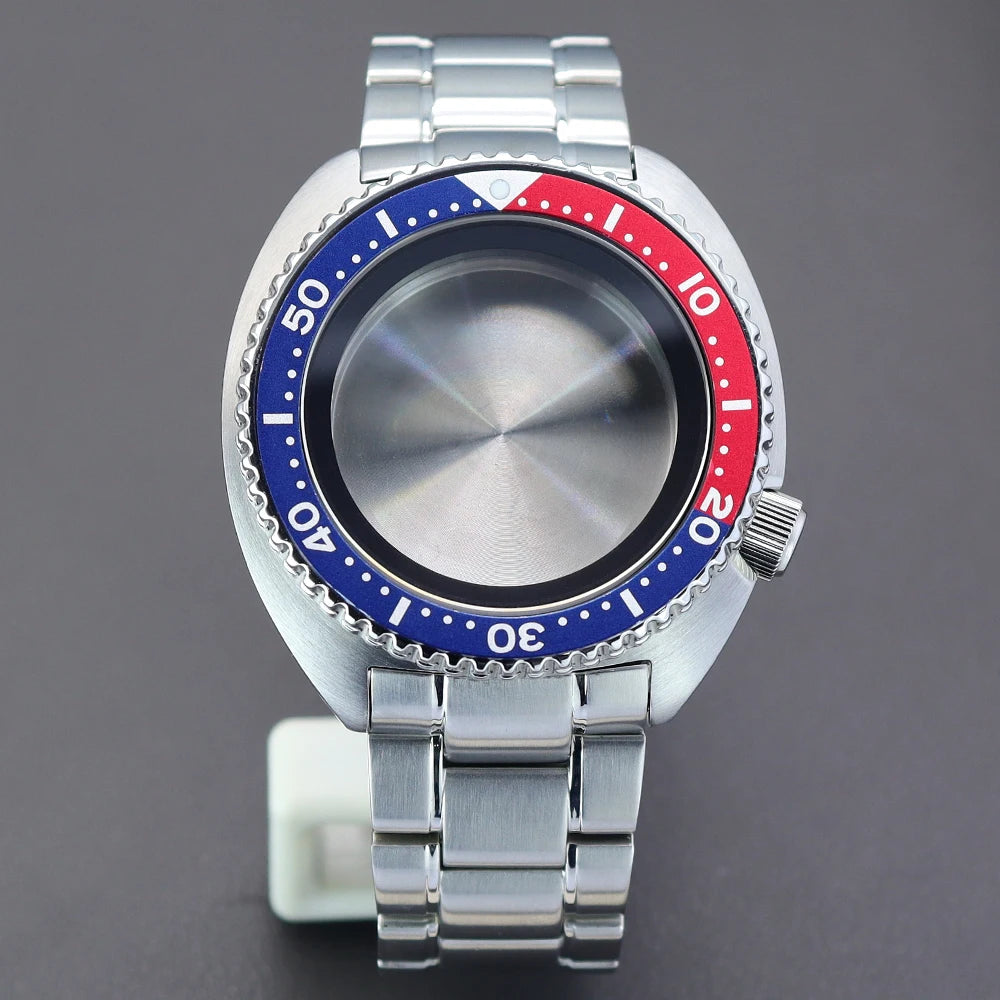 45mm Men's Watch nh35 Cases For NH35 NH36 Modified Abalone NH34 nh38 nh70 4R36 Movement 28.5mm Dial Sapphire Crystal Waterproof