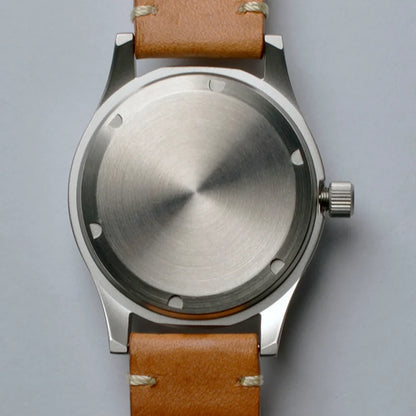 Custom logo watch Baltany S2025 D12 Retro Military Watch 36mm Swiss Luminous 10ATM Seagull  ST1701 Mechanical Watch