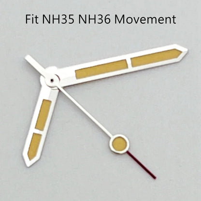 NH35 Hands Silver Watch Hands Fit NH35 NH36 PT5000 ETA2836 2824 DG2813 3804 Miyota8215 8205 821A Movement Watch Accessories