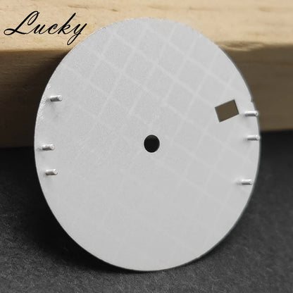 New 28.5mm Watch Dial NH34 NH35 NH36 4R/7S Hands Set DIY Watch Faces Fit NH35 Movement Who Cares Lt's Already Late Accessories﻿