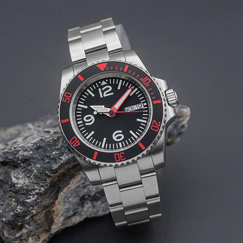 Sterile Submariner Sea Dweller Yacht master NH36 Automatic C3 Lume Sapphire 10bar 41MM