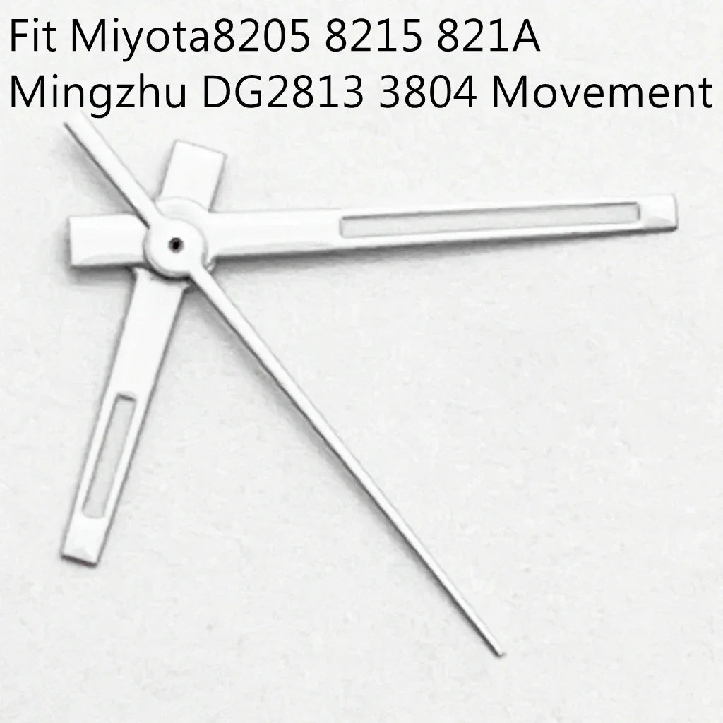 NH35 Watch Hands Green Luminous White/Gun color Fit NH35 NH36 ETA2836 2824 DG2813 3804 Miyota8215 8205 821A Movement
