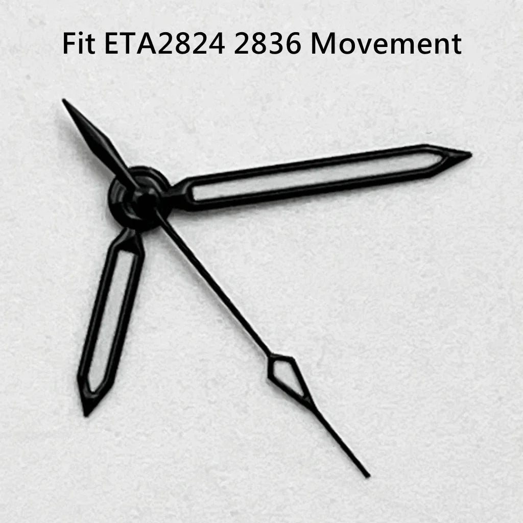 NH35 Hands Silver/Blue Watch Hands Fit NH35 NH36 PT5000 ETA2836 2824 DG2813 3804 Miyota8215 8205 821A Movement Watch Accessories