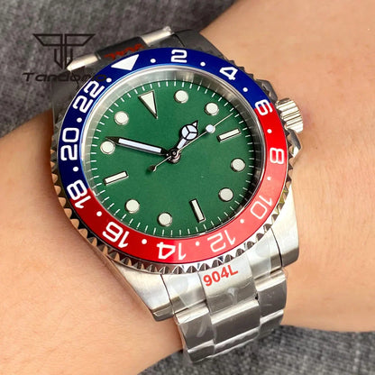 Tandorio TD266 PT5000 NH35A Miyota 40mm SUBMARINER dive Watch Sapphire