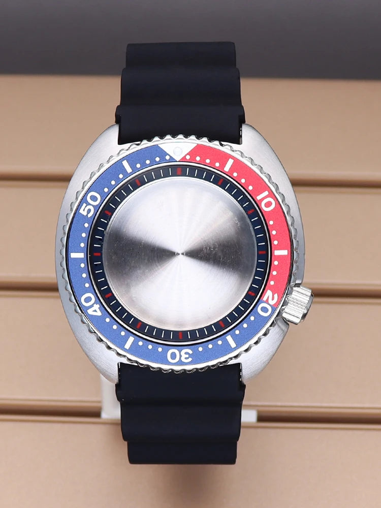 45mm Men's Watch nh35 Cases For NH35 NH36 Modified Abalone NH34 nh38 nh70 4R36 Movement 28.5mm Dial Sapphire Crystal Waterproof