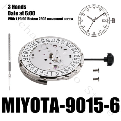 Genuine 9015 Movement Japanese Miyota 9015 Movement