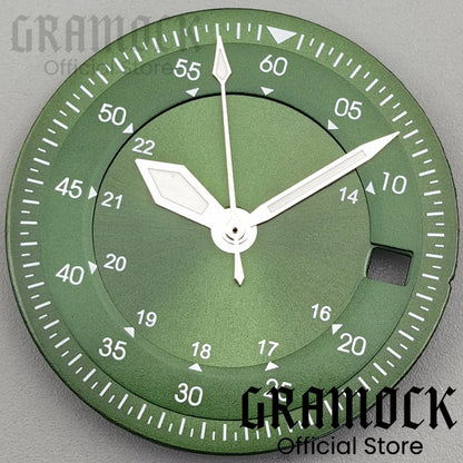 28.5mm Sterile Dial With Luminous Hands Fit ETA2824 2836 Miyota8215 821A Mingzhu DG2813 3804 Seagull 1612 Movement