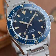 Baltany 39MM Retro Diver Watch Man S3080 Stainless Steel Bracelect NH38 Automatic Watches 200MWaterproof  Classic Sports Watches