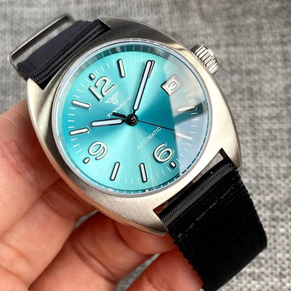 Tandorio Military Watch Identity Crisis TD102A 36mm NH35 Dome Sapphire Pionner Wristwatch