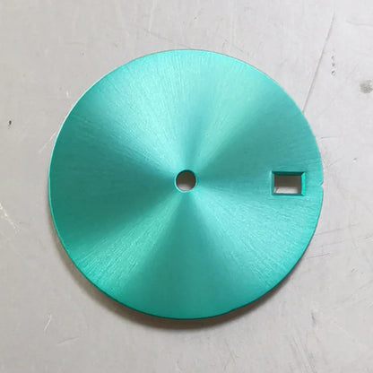6 Solid Color Metal Watch Dial 28.5mm DIY Watch Faces for NH35/ NH36 Movement  Watch Modification Accessories Customizable Dial