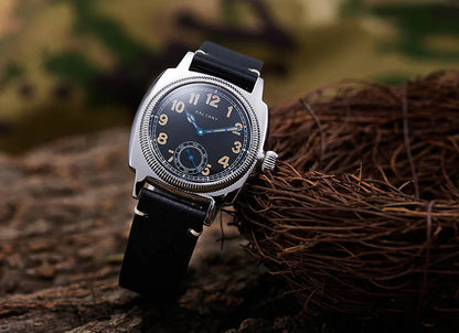 Baltany 1926 Vintage Dress Wristwatches S4036 Square Case Sub Seconds Luminou 20ATM Stainless Steel Automatic Mechanical Watches