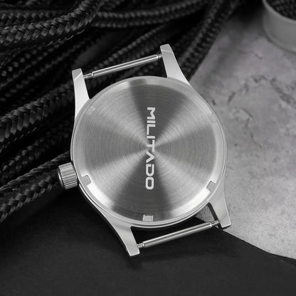 Militado ML12 Military Watch VH31 Quartz Domed Sapphire  C3 Luminous 38mm 10Bar