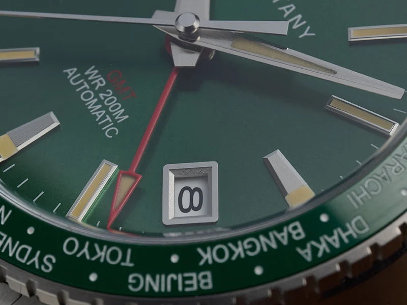 Baltany  S6083 GMT DIVE Watch 40MM Date NH34 Automatic Ceramic Bezel 20ATM Swiss lume AR Sapphier