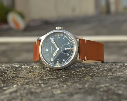 Baltany S2032 D12 Minitary Wristwatches VD78 Sapphire Crystal Swiss Luminou Leather 20ATM Stainless Steel Quartz Vintage Watches