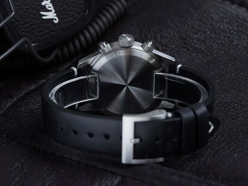 Customizable watch Baltany Military Chronograph watch S5057 Retro Quartz VK64 10ATM  Swiss Lume AR Sapphire