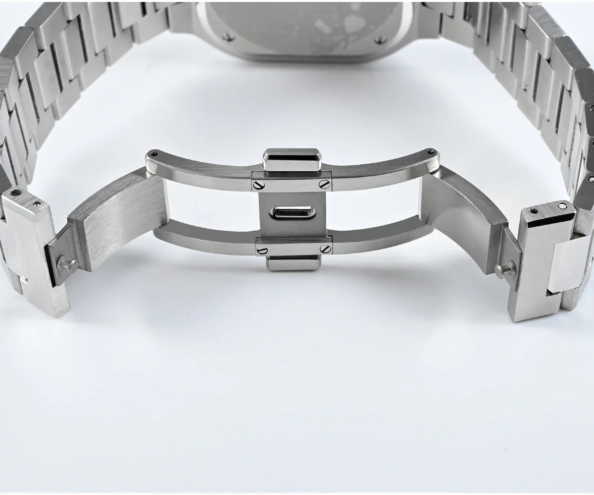 San Martin Square Watch SN0074G 40mm PT5000 Sw200  Automatic 10 Bar BGW-9 Lume