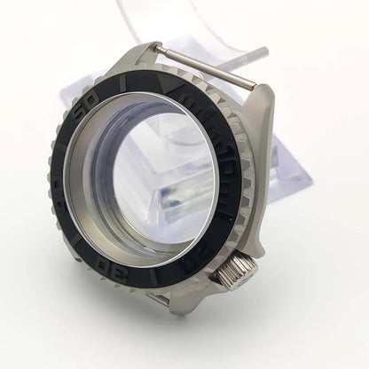 Yacht Master Case 42MM for NH35 NH36 Movement Sapphire crystal stainless steel case Watch Accessories SKX007