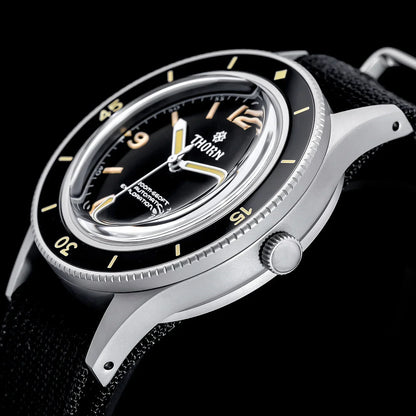 NH35 movt 50 Fathoms Watch THORN SHY033  40MM C3 lume AR Mineral Glass