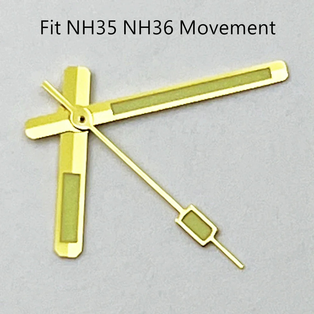 NH35 Luminous Watch Hands Fit NH35 NH36 PT5000 ETA2836 2824 DG2813 3804 Miyota8215 8205 821A Movement Watch Accessories